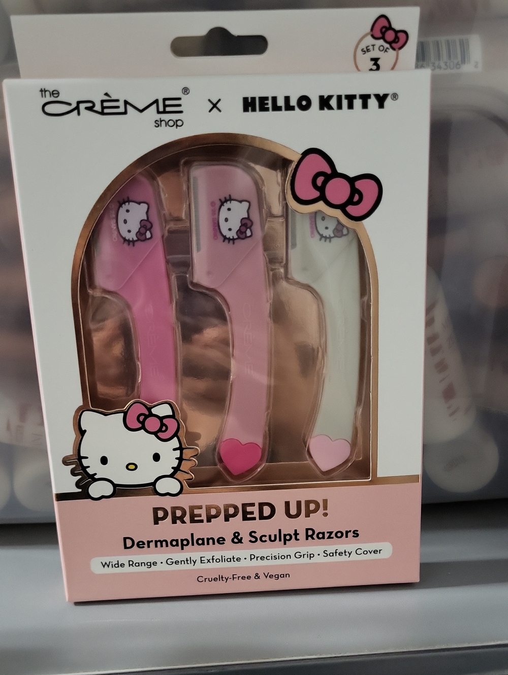 Creme Shop X Hello Kitty Dermaplane And Sculpt Razors